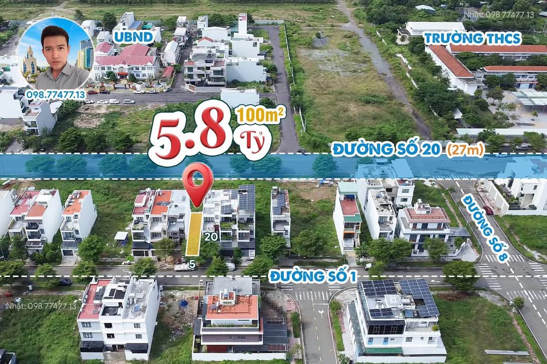 Đất nền Mỹ Gia Gói 2, Nha Trang 100m² giá 5.8 tỷ - Pháp lý rõ ràng, an ninh 24/7