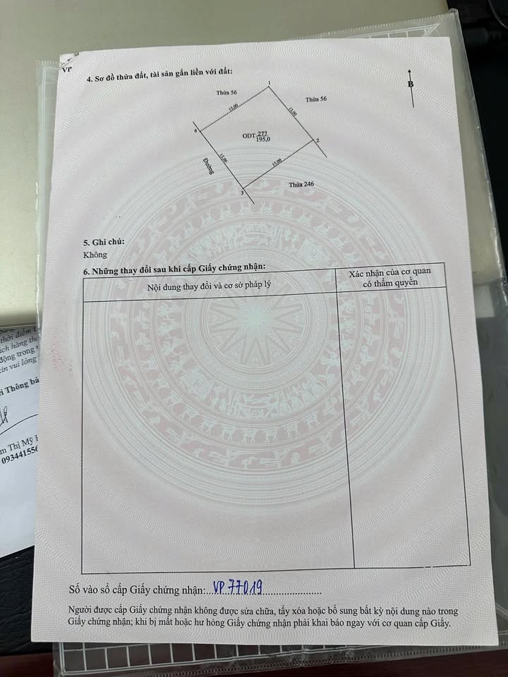 Đất nền Yên Trạch - Tây Hoa Lư 195m² - Tiềm năng đầu tư sinh lời!