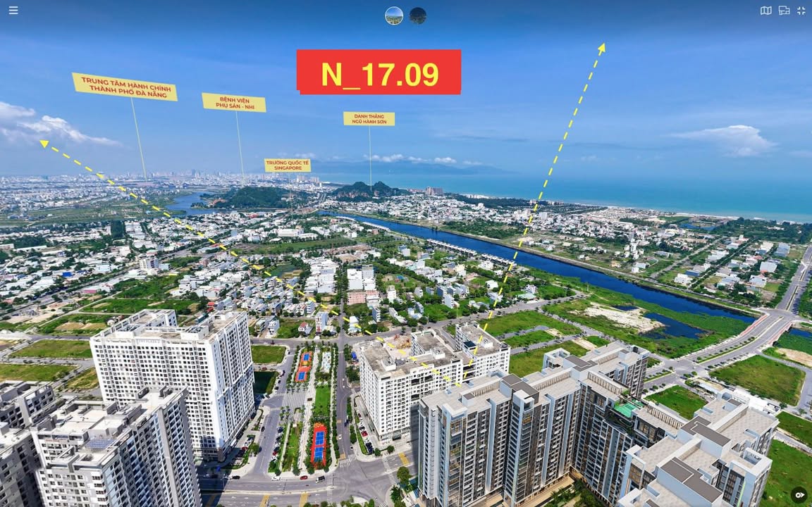 Căn hộ FPT Plaza 4 Đà Nẵng 69,49m² giá 4,089 tỷ - View pháo hoa tuyệt đẹp!