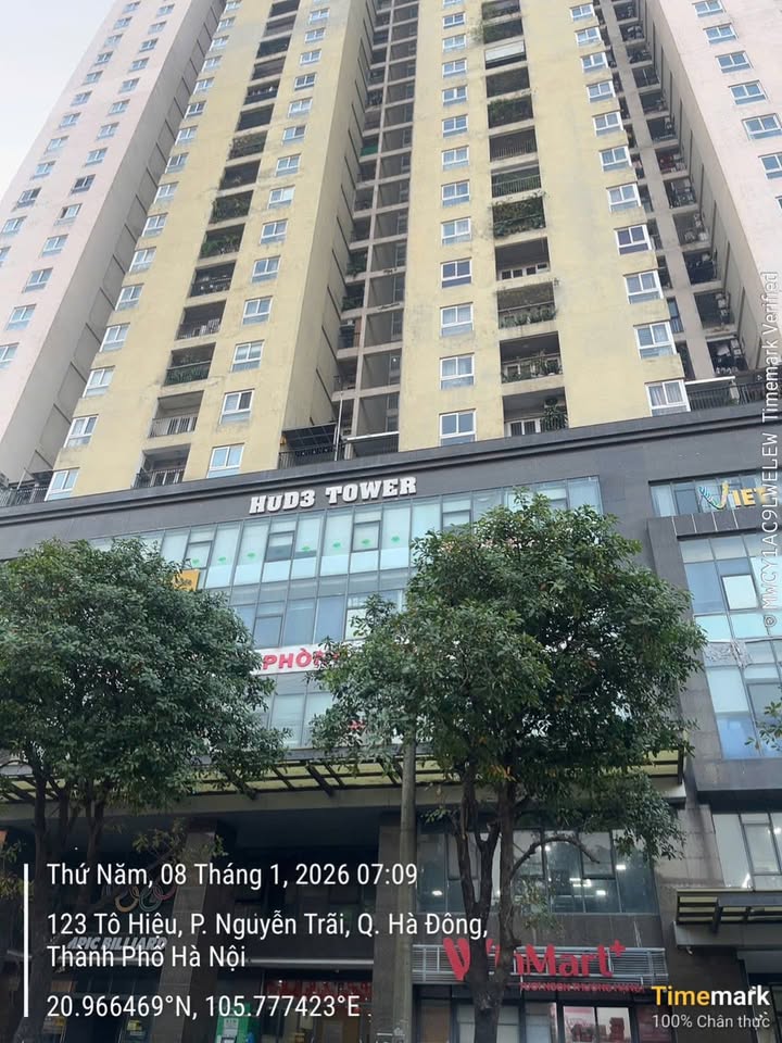 Căn hộ góc HUD 121-123 Tô Hiệu 128m² giá 7 tỷ - View đẹp, sẵn sàng vào ở!
