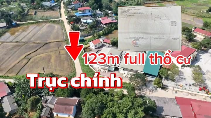 Đất thổ cư 123m² tại Xã Cao Dương, Huyện Lương Sơn giá 500 triệu - Cơ hội đầu tư tuyệt vời!