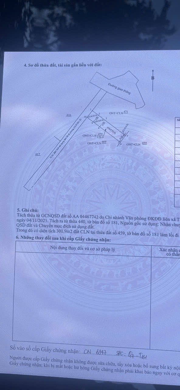 Đất nền khu Cao Xá - Tân Yên - Bắc Giang 120m² giá chỉ 7xx triệu - Cơ hội đầu tư tốt!