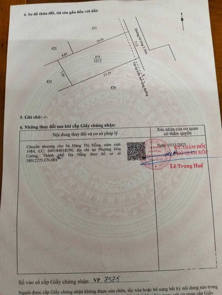 Đất nền Dương Sơn Hòa Xuân 127m² giá 1.58 tỷ - Vị trí đẹp, phong thủy tốt!