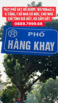 Nhà mặt phố Hàng Trống, Hoàn Kiếm 101m² giá thỏa thuận - Kinh doanh sầm uất!