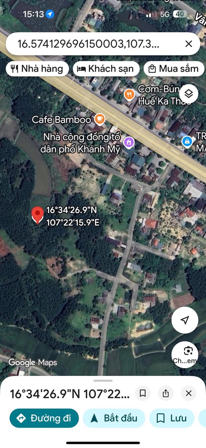 Đất lâu năm 650m² gần Cổng Khánh Mỹ, Phường Phong Điền - Sổ đỏ chính chủ, giá chỉ 100 triệu!