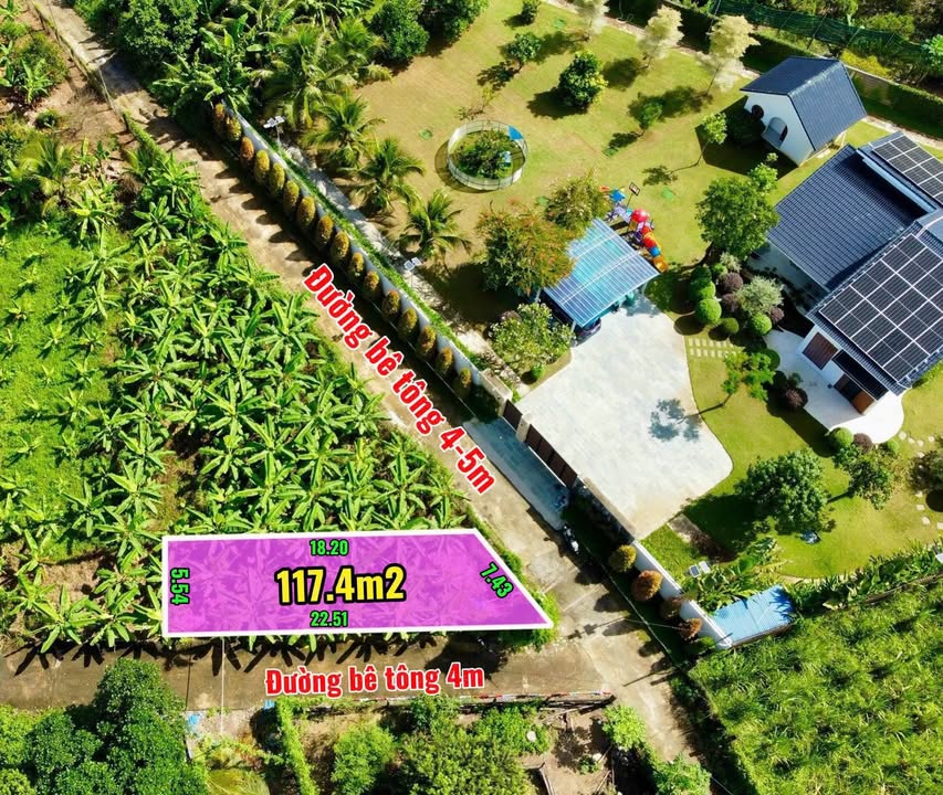 Đất nền xã Bình Lộc, Long Khánh 117m² giá 690 triệu - Sổ hồng công chứng ngay!