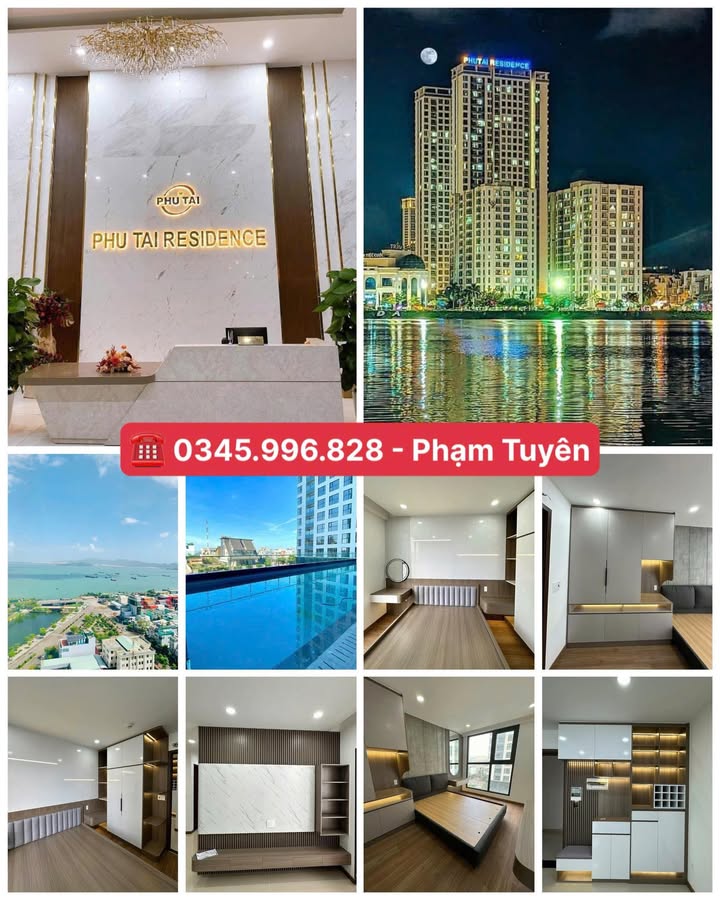 Căn hộ Phú Tài Residence Quy Nhơn 98m² giá 2.85 tỷ - View biển tuyệt đẹp!