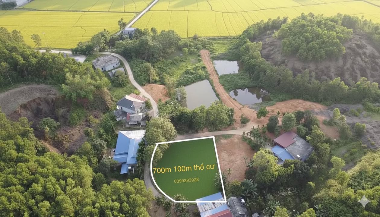 Đất thổ cư 700m² tại Thanh Sơn, Hòa Bình - Giá đầu tư chỉ 1.99 tỷ!