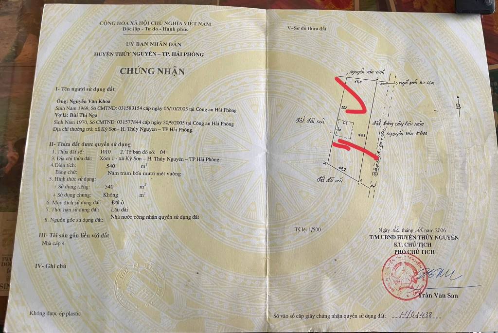 Đất Kỳ Sơn 794m² giá 1 tỷ - Nhà đẹp chính chủ ngay trung tâm!