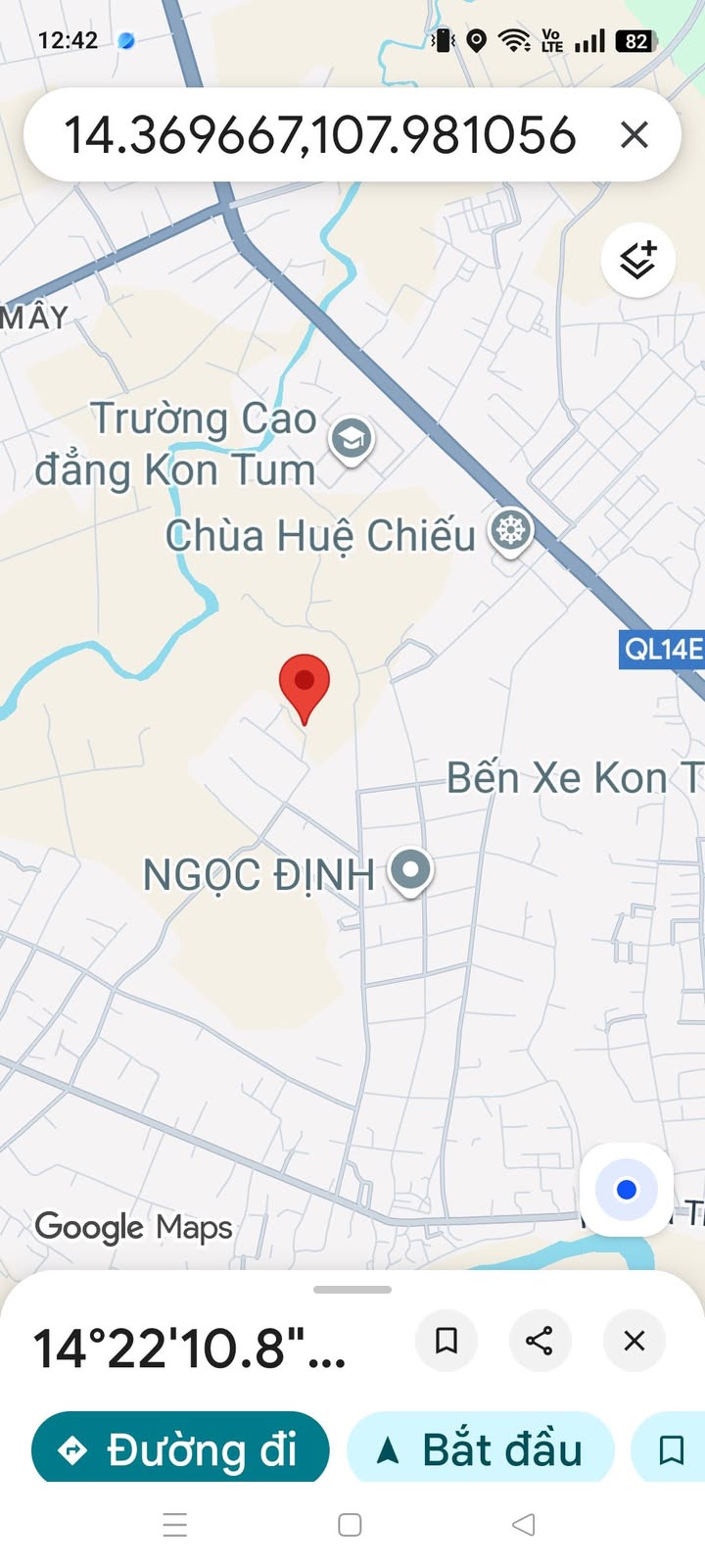 Đất nền Xã Vinh Quang, Kon Tum 165m² giá 100 triệu - Cơ hội đầu tư tuyệt vời!