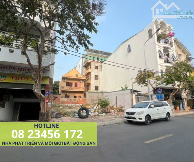 Bán đất mặt tiền Đinh Tiên Hoàng, Vũng Tàu 108m² giá 15 tỷ - Gần biển thuận tiện kinh doanh!