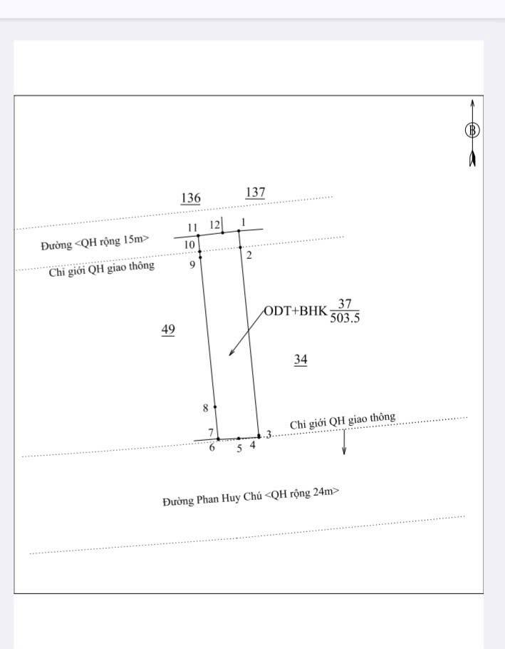 Đất mặt tiền Phan Huy Chú 540m² giá 6 tỷ - Cơ hội đầu tư tuyệt vời!