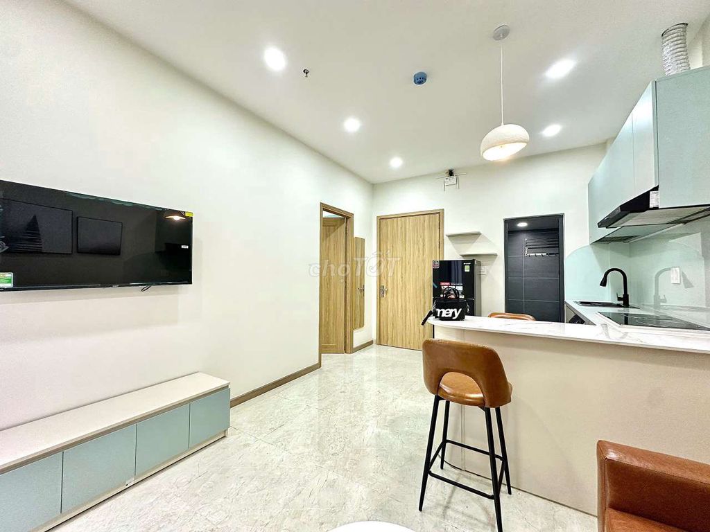 Căn hộ 1 phòng ngủ luxury Gò Vấp 50m² giá 12 triệu - Full nội thất mới