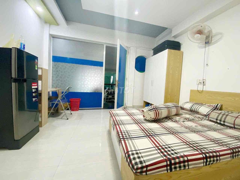 Studio tách bếp Gò Vấp 35m² giá 3.1 triệu - Gần Emart Phan Huy Ích!