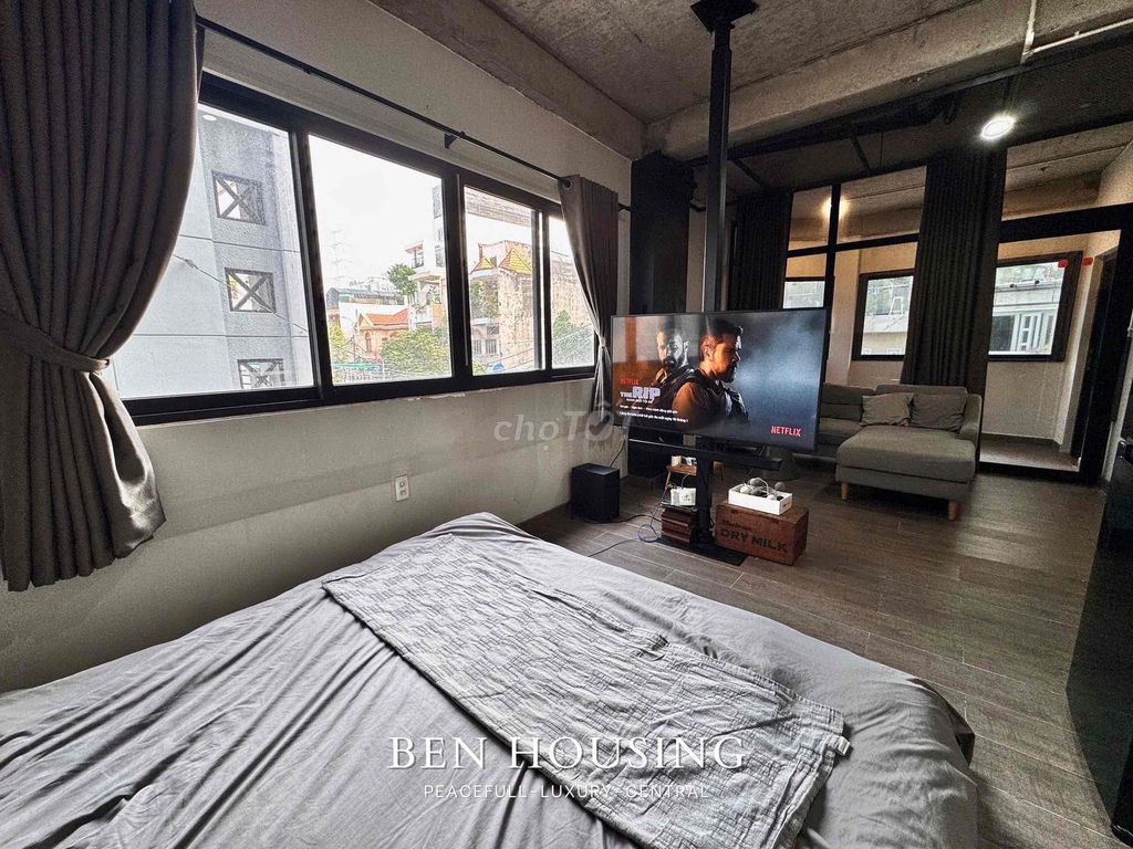 Căn hộ 1PN Đường Nơ Trang Long, Quận Bình Thạnh 45m² giá 9 triệu - Thiết kế độc đáo sẵn sàng vào ở!