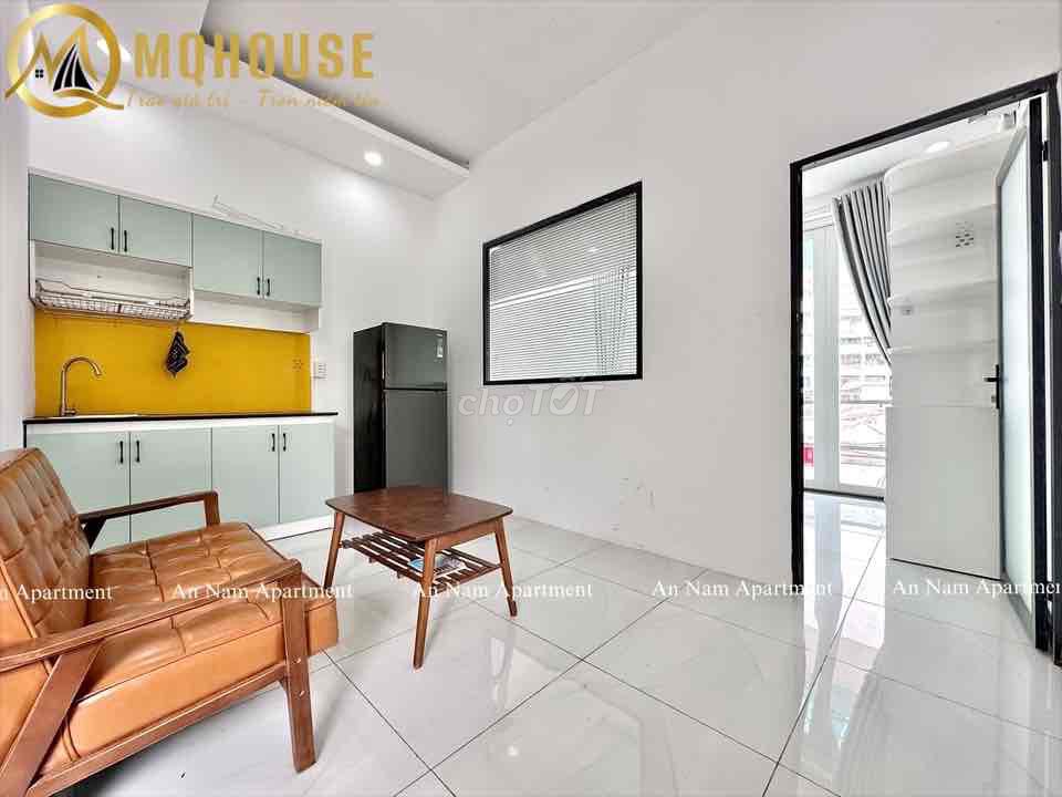 Căn hộ 1PN Tách Bếp Ban Công Sang Trọng - Phan Văn Trị Bình Thạnh - Giá chỉ 6.2 triệu