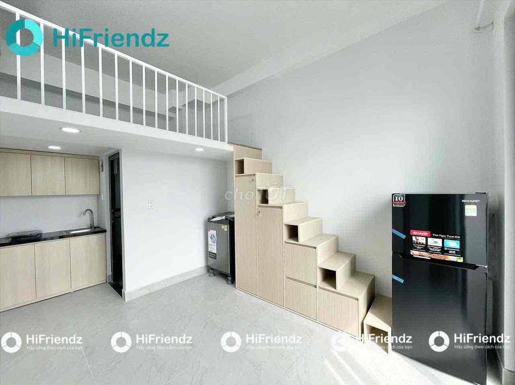 Căn hộ Duplex ban công Võ Thành Trang 35m² giá 5.2 triệu - Nội thất mới 100%!