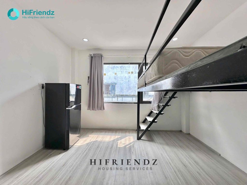 Phòng trọ gác tại Ba Đình, Quận 8 - 35m² giá 4.3 triệu - Cửa sổ trời thoáng mát