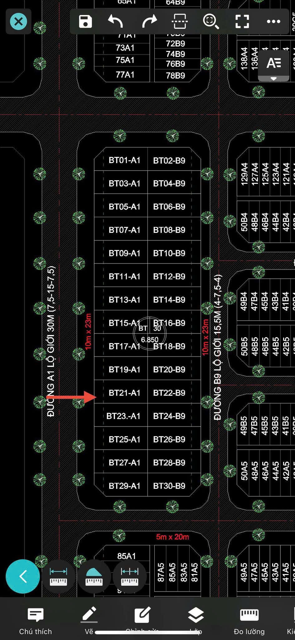 Bán nền biệt thự 230m² đường A1 KDC Phú An, Cần Thơ - Vị trí đắc địa, pháp lý rõ ràng!