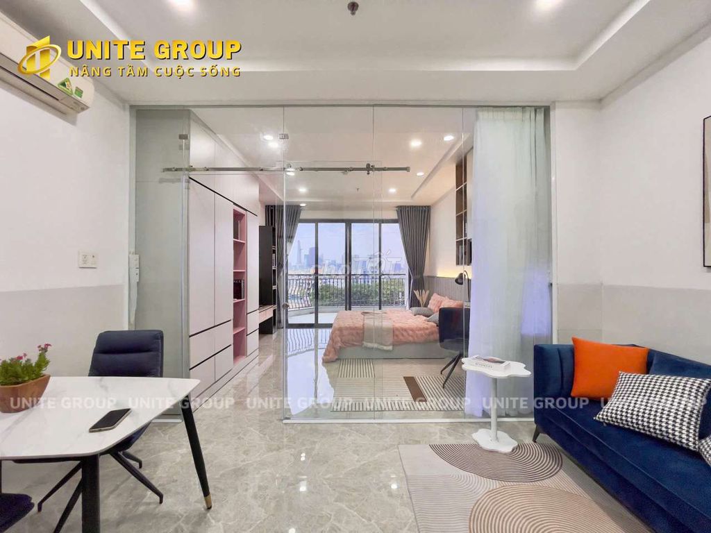 Căn hộ 1PN BANCOL Quận 4 45m² giá 9.8 triệu - View sông tuyệt đẹp!