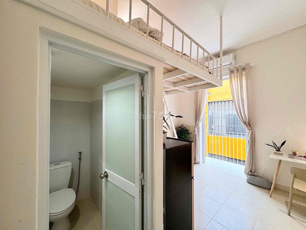 Căn hộ Duplex Bancol Quận 10 25m² giá 5.8 triệu - Full nội thất mới 100%!