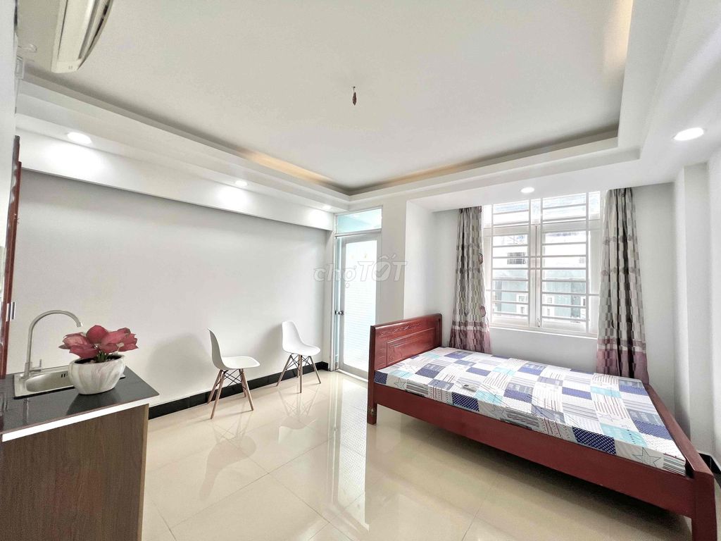 Phòng cho thuê Bancol mới xây 25m² tại Tân Hưng, Quận 7 - Không gian thoáng mát, tiện nghi đầy đủ!