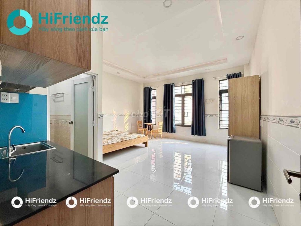 Căn hộ Studio Tân Bình 25m² giá 5 triệu - Full nội thất, view thoáng