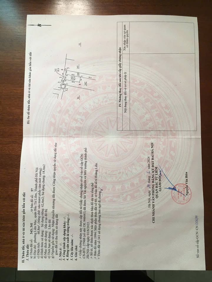 Đất Liên Mạc Bắc Từ Liêm 42.4m² giá 4 tỷ - Vị trí đắc địa, ô tô đỗ cửa!