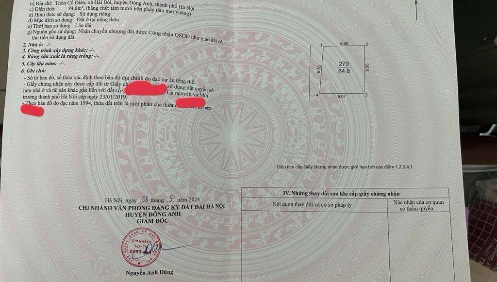 Đất nền Cổ Điển Hải Bối Đông Anh 86m² giá 6 tỷ - Vị trí đắc địa gần trường học!