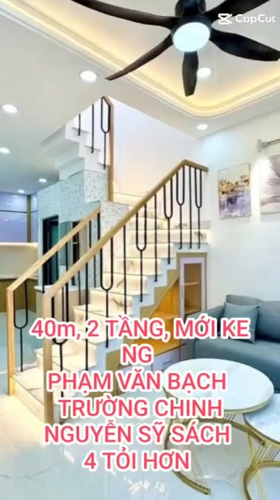 Nhà 2 tầng Phạm Văn Bạch, quận Tân Bình, 40m² giá 4 tỷ - Chính chủ bán gấp!