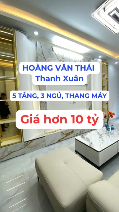 Nhà phố Hoàng Văn Thái, Thanh Xuân 38m² giá 10 tỷ - Sổ đỏ chính chủ, thang máy tiện nghi!