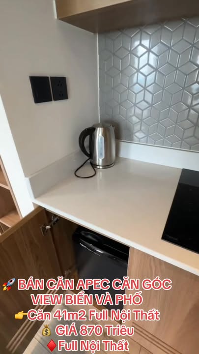 Căn hộ APEC Mandala Phú Yên 41m² giá 870 triệu - View biển tuyệt đẹp!