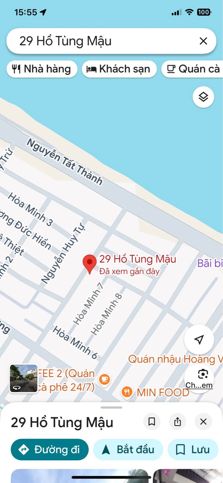 Bán đất mặt tiền Hồ Tùng Mậu, Liên Chiểu, Đà Nẵng 81m² - Giá thương lượng hấp dẫn!