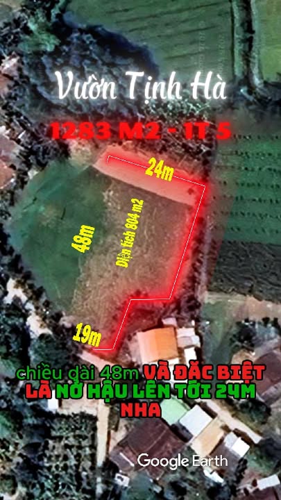 Mảnh vườn 12983m² tại Phường Trương Quang Trọng, Quảng Ngãi giá 1.5 tỷ - Đầu tư sinh lời!