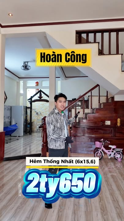 Nhà phố 2 tầng đường Thống Nhất, Pleiku 93m² - Gần chợ và trường học!