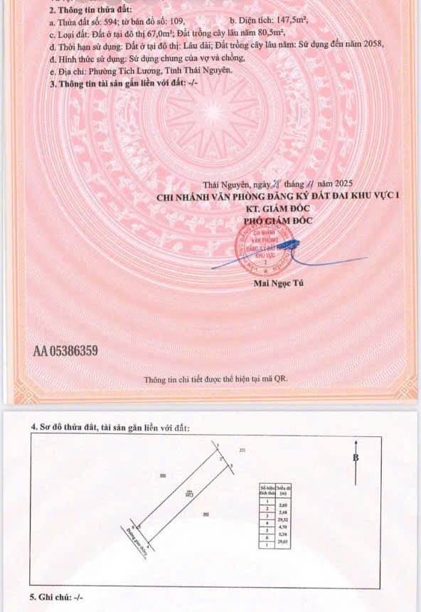 Lô đất đẹp Tân Lập 147,5m² giá 1 tỷ - Đầu tư sinh lời ngay!