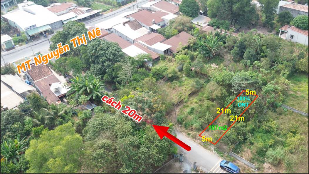 Đất mặt tiền nhựa Phú Hòa Đông 107m² giá chỉ 1.35 tỷ - Cơ hội đầu tư tuyệt vời!