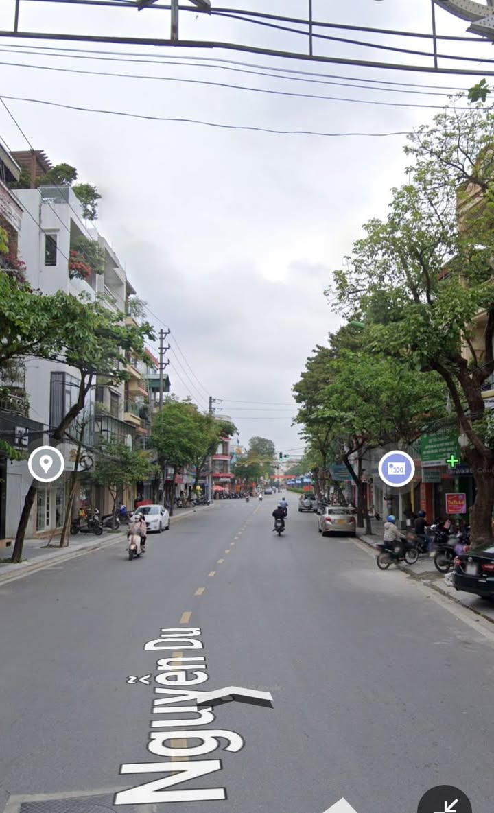 Đất lô góc 83m² mặt đường Nguyễn Du giá 15 tỷ - Cơ hội đầu tư hấp dẫn!