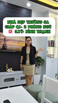 Nhà đẹp Quận Bình Thạnh 20m² giá 3 tỷ - Sẵn sàng vào ở ngay!