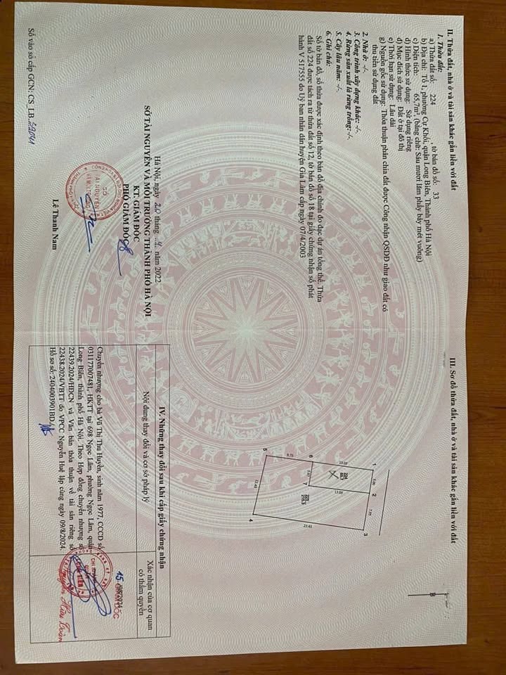 Đất nền Cự Khối Long Biên 65m² giá 5.15 tỷ - Đầu tư sinh lời ngay!