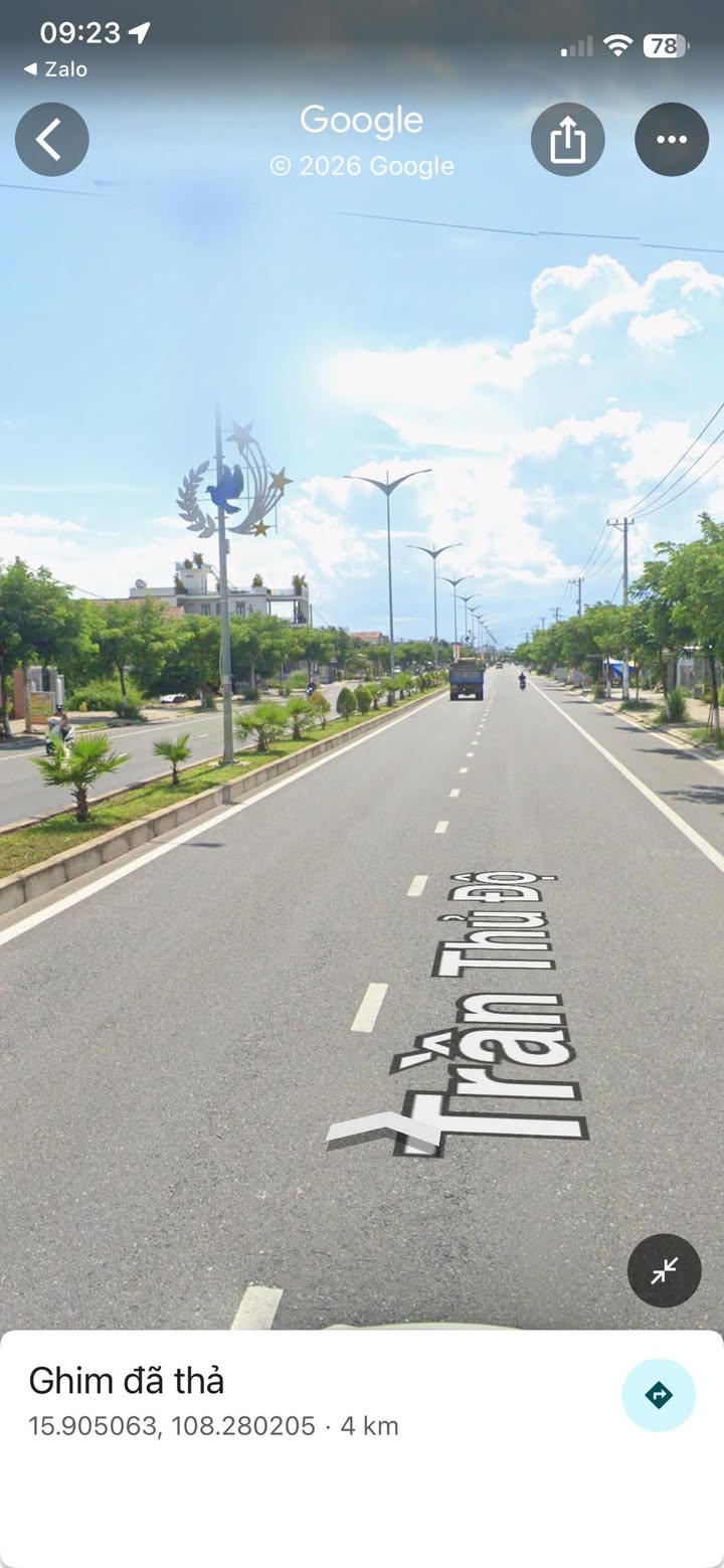 FrontHouse Trần Thủ Độ, Điện Bàn 100m² giá 3 tỷ - Đầu tư kinh doanh sinh lời ngay!