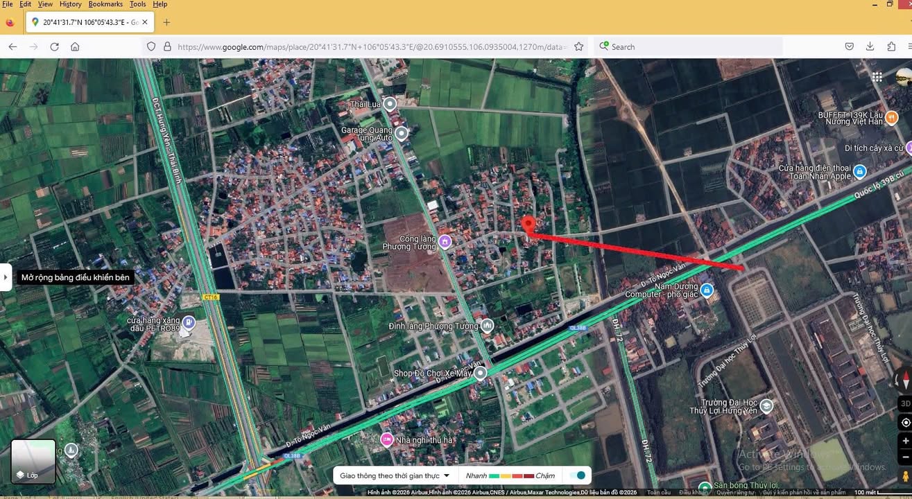 Đất nền xã Nhật Tân, Huyện Tiên Lữ, 140m² giá 2 tỷ - Lô góc 2 mặt đường