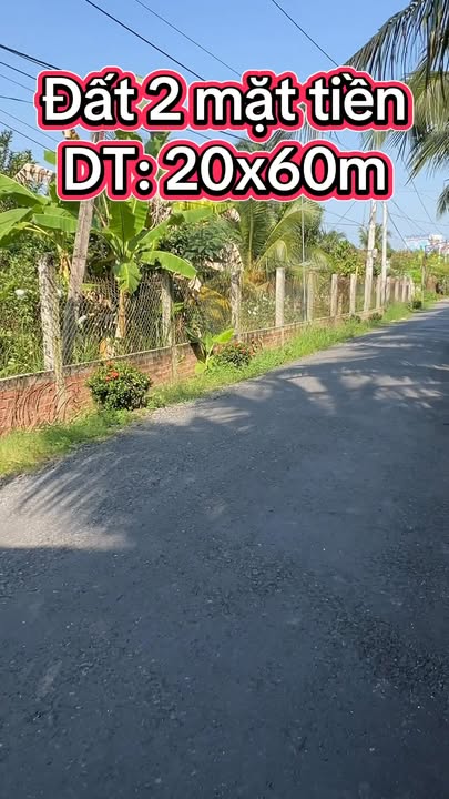 Đất 2 mặt tiền Lương Hòa Lạc, Chợ Gạo 1336m² giá 4.6 tỷ - Cơ hội đầu tư hiếm có!