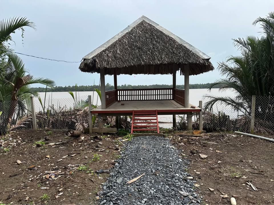 Nhà vườn Ấp Tân Phú 617m² giá 890 triệu - View sông tuyệt đẹp!