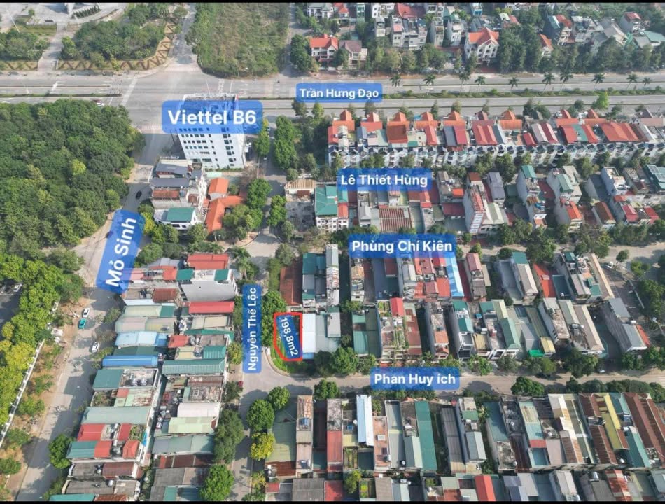 FrontHouse Lô góc Phan Huy Ích, Lào Cai 198.8m² giá 5 tỷ - Kinh doanh sầm uất!