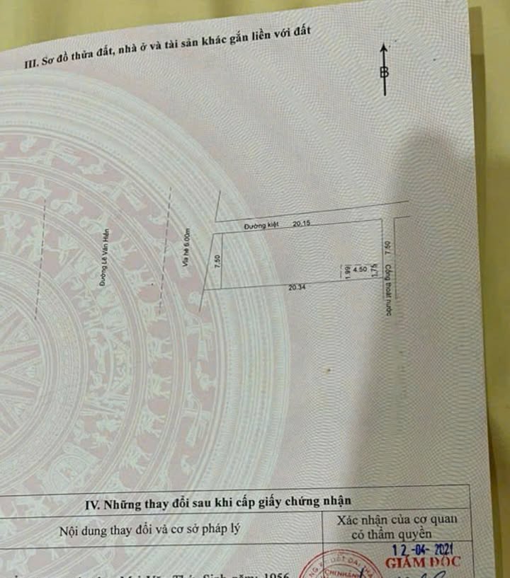 Lô đất 149m² mặt tiền Lê Văn Hiến, Quận Ngũ Hành Sơn - Giá tốt, vị trí đẹp