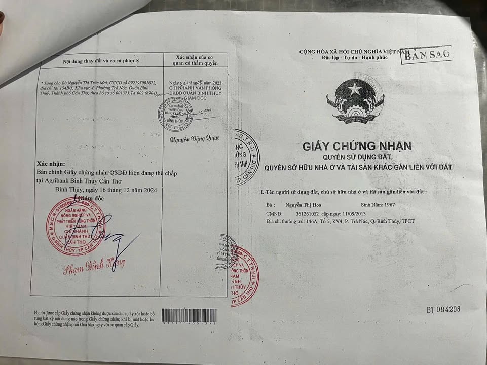 Nhà bán tại KCN Trà Nóc 156m² giá chỉ 1.35 tỷ - Đầu tư sinh lời ngay!