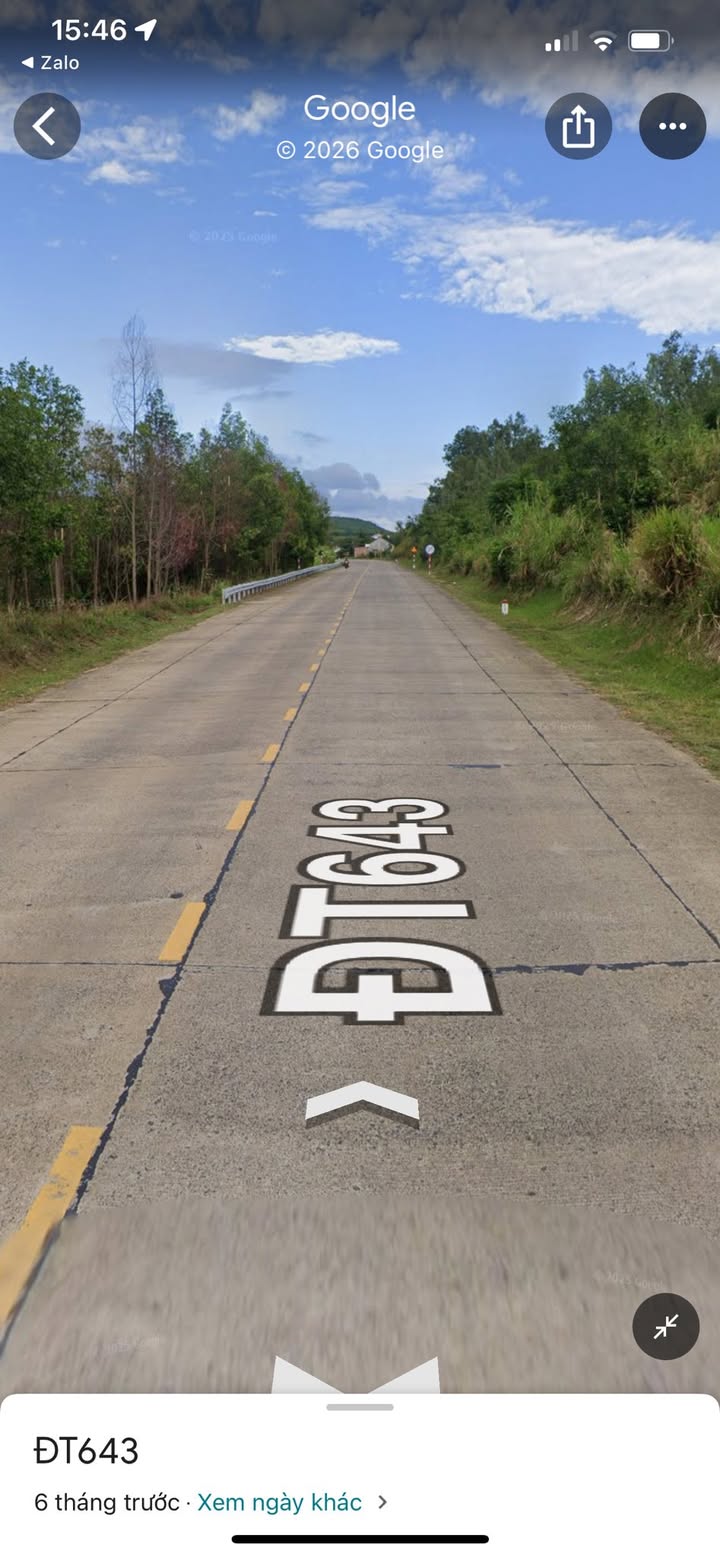 Đất mặt tiền ĐT643, Tuy An, Phú Yên 400m² giá 4 tỷ - Đầu tư sinh lời!