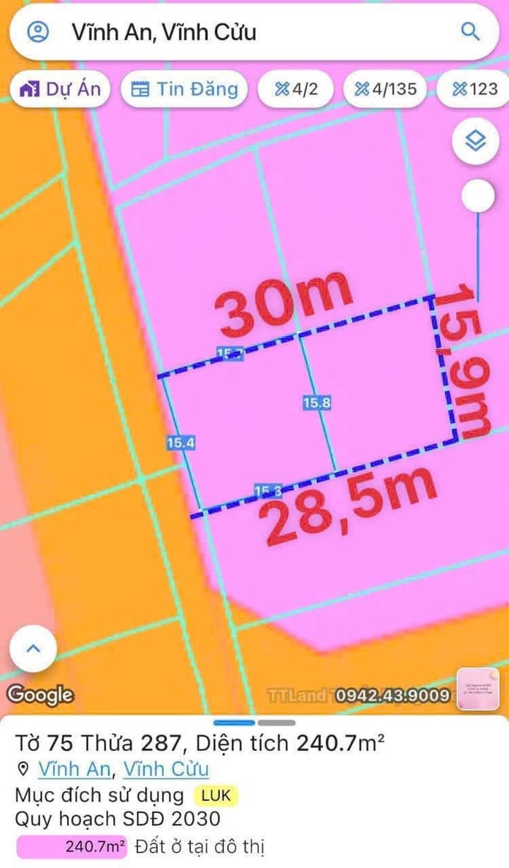 Đất thổ cư xã Thiện Tân 450m² giá 1.9 tỷ - Đầu tư nghỉ dưỡng lý tưởng!