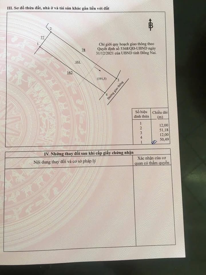 Đất nền xã Hiếu Liêm, 612m² giá 2.69 tỷ - Cơ hội đầu tư hấp dẫn!